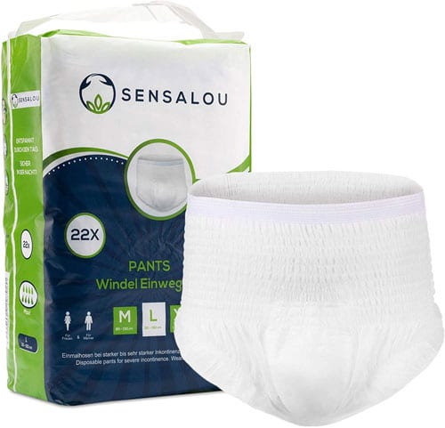 Pantalones Incontinencia para Adultos Hombre y Mujer Sensalou 